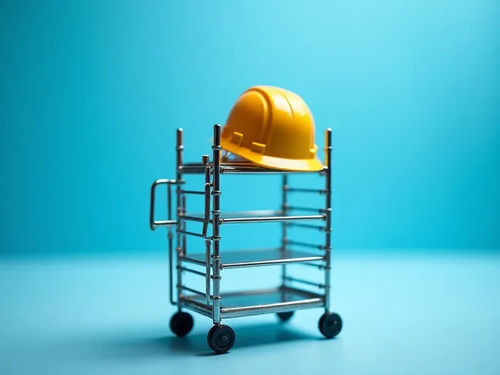 最新の会社ブログについて 高い作業台のための移動式スキャッパリングの安全な慣行