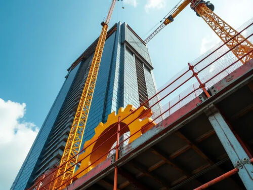 最新の会社ブログについて カップロック の 脚手 は 高層 建築 の 安全 を 強化 する
