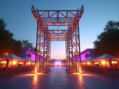 最新の会社ブログについて Aluminum Truss Tower Enhances Event Access Efficiency