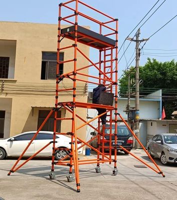 良い価格 2~20m 断熱された脚手 電気工学用 移動型ガラス繊維の脚手塔 オンライン