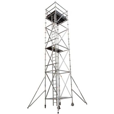 良い価格 リングロック アクセス モバイル アルミタワー 脚手 2-40m 高さ より少ない部品 オンライン
